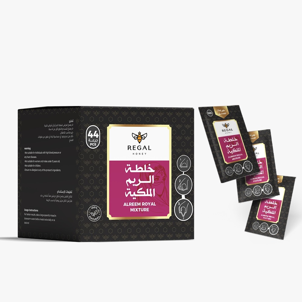 عسل الريم الملكي – 44 جرعة – 440 غرام